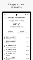 Google Opinion Rewards screenshot