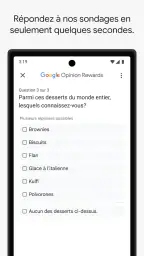 Google Opinion Rewards screenshot