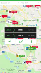 GPL, CNG,  GNV, GNL et colonne screenshot
