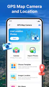 GPS Camera: Geotag Photos, Map screenshot