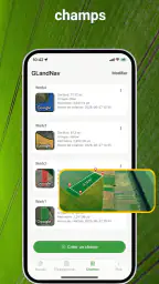 GPS pour Tracteur - GLandNav screenshot