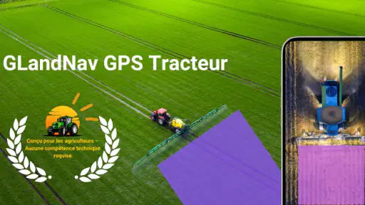 GPS pour Tracteur - GLandNav screenshot