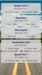 GPS Race Timer screenshot