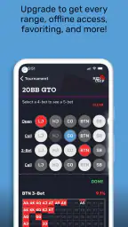 GTO Poker Ranges By Red Chip screenshot