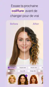 HairHunt : Coiffures IA screenshot