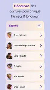 HairHunt : Coiffures IA screenshot