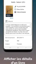 Handy Library: organise livres screenshot