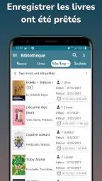 Handy Library: organise livres screenshot