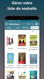 Handy Library: organise livres screenshot