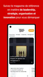 Harvard Business Review France screenshot
