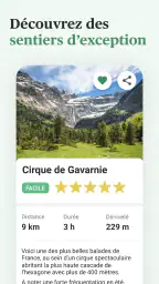 Hika - Rando Sentier Carte GPS screenshot