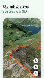 Hika - Rando Sentier Carte GPS screenshot