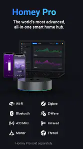 Homey – Une bonne smart home screenshot