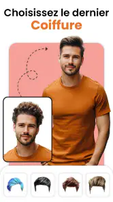 Hommes veste photo éditeur screenshot