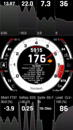 Hondash screenshot