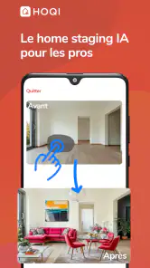 HOQI - Home Staging IA screenshot