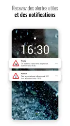 Horloge et météo Sense Flip screenshot