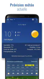 Horloge et météo Sense V2 screenshot