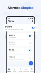 Horloge - Réveil simple screenshot