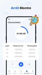 Horloge - Réveil simple screenshot