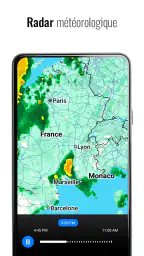 Horloge transparente météo Pro screenshot