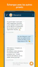 Hozana - Prière catholique screenshot