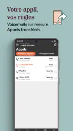 Hushed Numéro de téléphone SMS screenshot