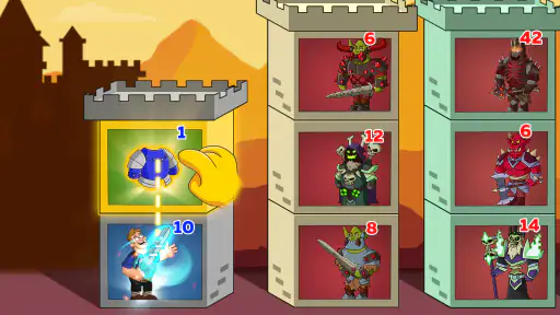 Hustle Castle:Jeu de Chevalier screenshot