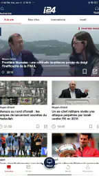 i24NEWS screenshot