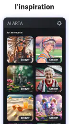 IA ARTA - Générateur d'art screenshot