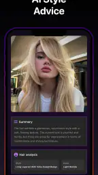IA Coiffure Essayer & Couleur screenshot