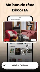 IA decoration interieur maison screenshot