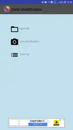 Identification de couleurs screenshot