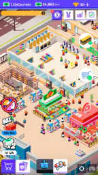 Idle Supermarket Tycoon - Shop screenshot