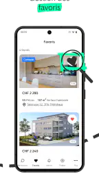 ImmoScout24 Suisse screenshot