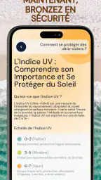 Indice UV : Bronzage & Soleil screenshot
