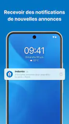 Indomio. Achat propriétés screenshot