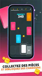Infinite Tiles: EDM & Piano screenshot