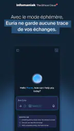 Infomaniak Euria screenshot
