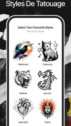 Ink AI– IA Creation Tatouage screenshot