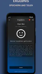 Insekten Lebensmittel Scanner screenshot