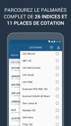 Investir, bourse et finance screenshot