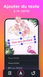 Invitation d'anniversaire screenshot