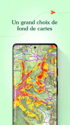 Iphigénie carte IGN hors ligne screenshot
