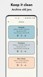 JamJars : suivi des économies screenshot
