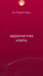Je n'ai jamais : Jeu de soirée screenshot