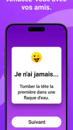 Je n'ai Jamais - Jeu Couple screenshot