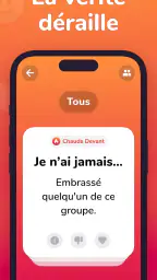 Je N'ai Jamais - Jeux Soiree screenshot