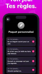 Je N'ai Jamais - Jeux Soiree screenshot