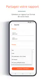 Jenji: notes de frais screenshot